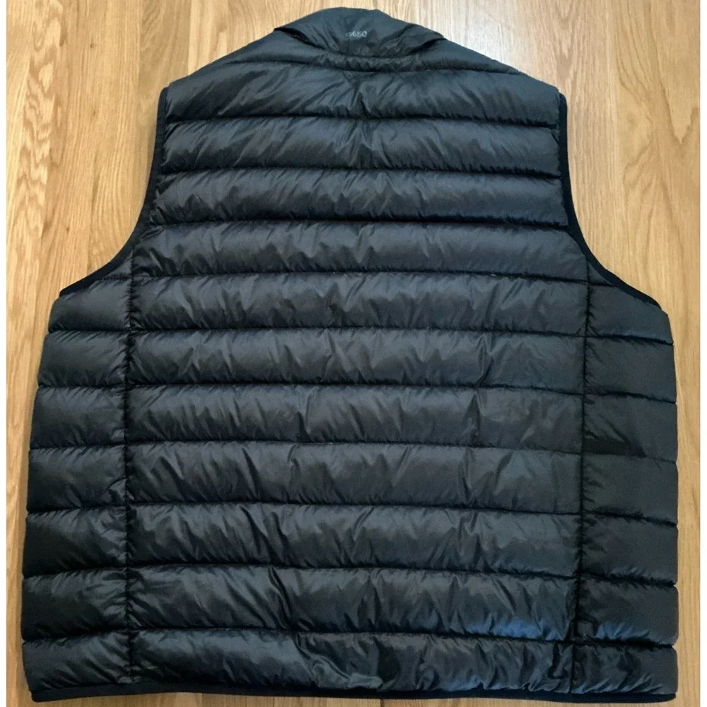 Eddie Bauer EB650 Down Puffer Vest 2XL‎ Black Gorpcore Minimalist Winter Layer